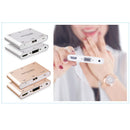 Digital AV Adapter USB to HDMI / VGA+Audio Dual Display Converter Adapter for IOS Android Smartphone MacBook Rose Gold
