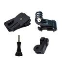 Universal 360 Degree Sports Camera Clamp Clip Mount Kit W/1/4" Screw Adapter