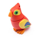 16GB USB 2.0 Flash Drive High Read Speed Memory Storage for Laptop Parrot Shape