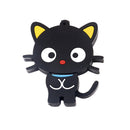 Cartoon Black Cat Model USB Flash Drive Pendrive Memory Thumb Stick 64GB