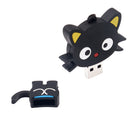 Cartoon Black Cat Model USB Flash Drive Pendrive Memory Thumb Stick 64GB