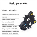 Cartoon Black Cat Model USB Flash Drive U Disk Pendrive with Metal Chain 32GB