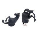 64GB USB 2.0 Flash Drive High Read Speed Memory Storage for Laptop Black Horse Shape