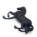 64GB USB 2.0 Flash Drive High Read Speed Memory Storage for Laptop Black Horse Shape