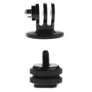 Mount Adapter 1/4'' Hot Shoe+ Tripod Monopod Connector Head for GoPro Hero 2/3/3+ SJCAM