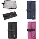Travel Case Cable Bag Organizer For Small Electronics Accessories Black