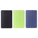 Smart Wake/Sleep Flip Protective PU Case Cover For Samsung T580/T585 Tablet Blue