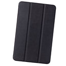 Smart Wake/Sleep Flip Protective PU Case Cover For Samsung T580/T585 Tablet Black