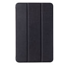 Smart Wake/Sleep Flip Protective PU Case Cover For Samsung T580/T585 Tablet Black