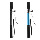 Selfie Stick Surfing Diving Extendable Self Pole For Camera Cell Phone Black
