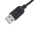 USB2.0 Male To Type B 90Degree Left Angle Extension Adapter Cable Bend