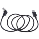 USB2.0 Male To Type B 90Degree Left Angle Extension Adapter Cable Bend