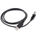 90 Degree Right Angle USB2.0 Male to USB Type B Data Sync Charging Cable