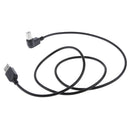 90 Degree Right Angle USB2.0 Male to USB Type B Data Sync Charging Cable