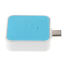 3-in-1 Type-C OTG Card Reader Adapter For Samsung Huawei Phone Tablet Blue