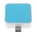 3-in-1 Type-C OTG Card Reader Adapter For Samsung Huawei Phone Tablet Blue