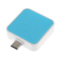 3-in-1 Type-C OTG Card Reader Adapter For Samsung Huawei Phone Tablet Blue