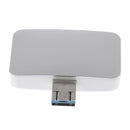 USB3.0 Micro USB Combo USB HUB SD/TF Card Reader With OTG For Laptop Silver