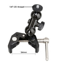 Camera Magic Arm Friction Mount With 360 Degree Ballhead +Clamp Bracket