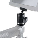Camera Hot Shoe Mount Adapter W/ 1/4" Thread For LED Video Light Monitor