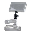 Camera Hot Shoe Mount Adapter W/ 1/4" Thread For LED Video Light Monitor