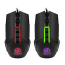 Backlit USB Wired Ajustable 3200DPI 9 Buttons Optical Gaming Mouse Mice for Windows 2000 / XP / win7 / win8 Computer Red