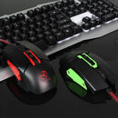 Backlit USB Wired Ajustable 3200DPI 9 Buttons Optical Gaming Mouse Mice for Windows 2000 / XP / win7 / win8 Computer Red