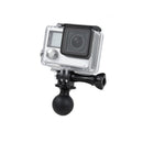 Mini Mount Tripod Ball Head Adapter Balck for GoPro Hero 2 3 3+ 4 5 SJCAM SJ6000 Camera Flexible
