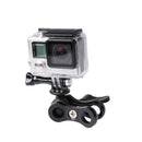 Dual Holes CNC Diving Ball Clamp Mount Bracket + Adapter For GoPro Hero 3 4