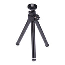360 Rotation Mini Tabletop Extendable Tripod Stand For Phone Camera Black