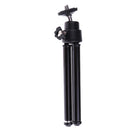 360 Rotation Mini Tabletop Extendable Tripod Stand For Phone Camera Black