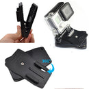 360 Rotating Adjustable Backpack Bag Hat Clip Clamp Accessories for GoPro