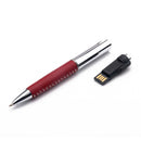 64GB Red Ballpoint Pen Model USB 2.0 Flash Drive Data Storage Thumb U Disk for Mac PC Notebook