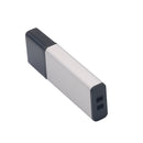 Silver- 4 GB USB Flash Drives Memory Stick Storage Thumb Drives Pen for Laptop Aluminum