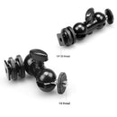 Multi-function Double Ball Head With Shoe Mount 1/4" Screw For LCD Monitor