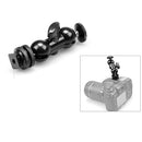 Multi-function Double Ball Head With Shoe Mount 1/4" Screw For LCD Monitor