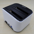 HDD Docking Station USB 3.0 to SATA for 2.5/3.5 Inch HDD SSD Support 2x4TB