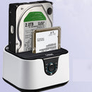 HDD Docking Station USB 3.0 to SATA for 2.5/3.5 Inch HDD SSD Support 2x4TB
