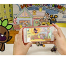 AR 3D Painting Education Game Cardboad Creative Reused Painting Theme Card