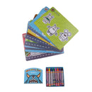 AR 3D Painting Education Game Cardboad Creative Reused Painting Theme Card