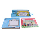 AR 3D Painting Education Game Cardboad Creative Reused Painting Theme Card