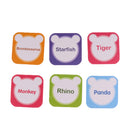 AR 4D Flashcards Fancy Zoo Magic Animal Educational Game 68Pcs /Set for Kids