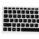 Silicone Desktop Laptop Keyboard Cover Skin Protector for Lenovo 510S 15.6
