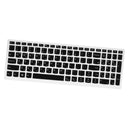 Silicone Desktop Laptop Keyboard Cover Skin Protector for Lenovo 510S 15.6