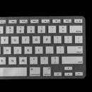 Laptop Keyboard Skin Protector Film Cover for Macbook Air Pro 13/15/17inch Silver