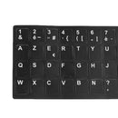 French Keyboard Stickers Protective Cover with White Letters For Laptop PC