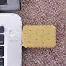 64-GB Biscuits Design Flash Drive Cute USB Memory Stick Storage for Laptop