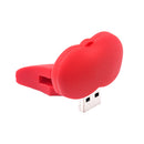 64-GB Red Heart USB Flash Drive Pen Drives Pendrive Memory Stick for Laptop