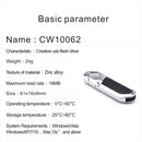 16GB USB Flash Drive USB External Storage Pendrive Rotatable for Notebook Black