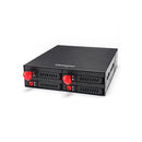 4x2.5"SATA SSD To 5.25 Drive Bay Hot Swap Mobile Rack HDD Docking Station